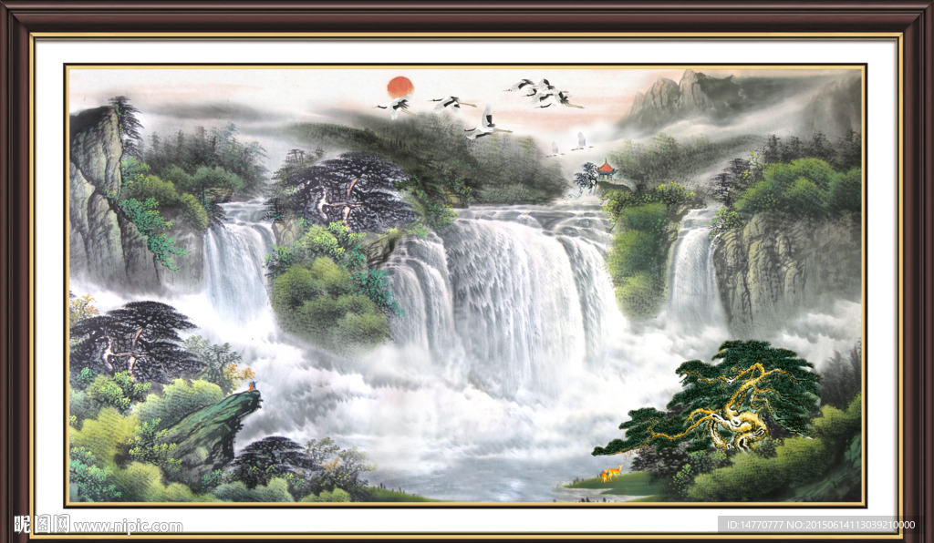 国画山水