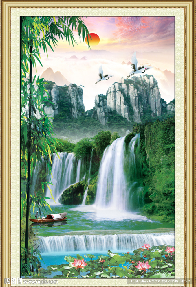 山水风景图