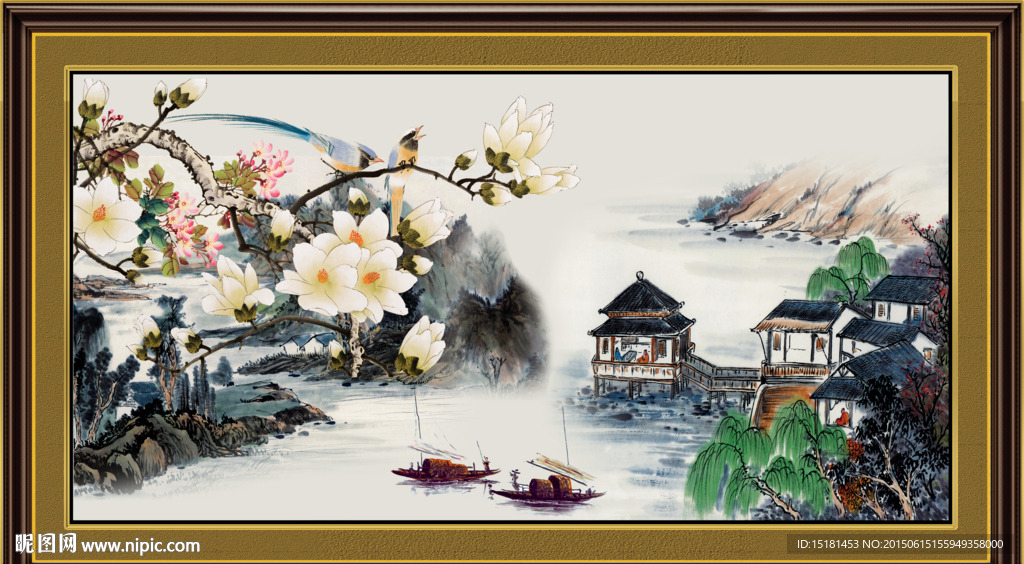 花鸟国画