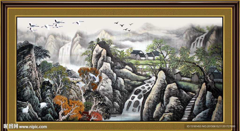 山水国画