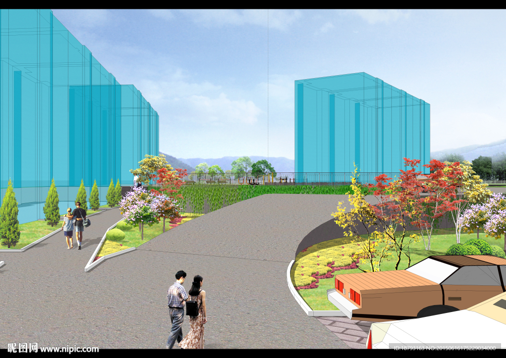 角度视觉效果图