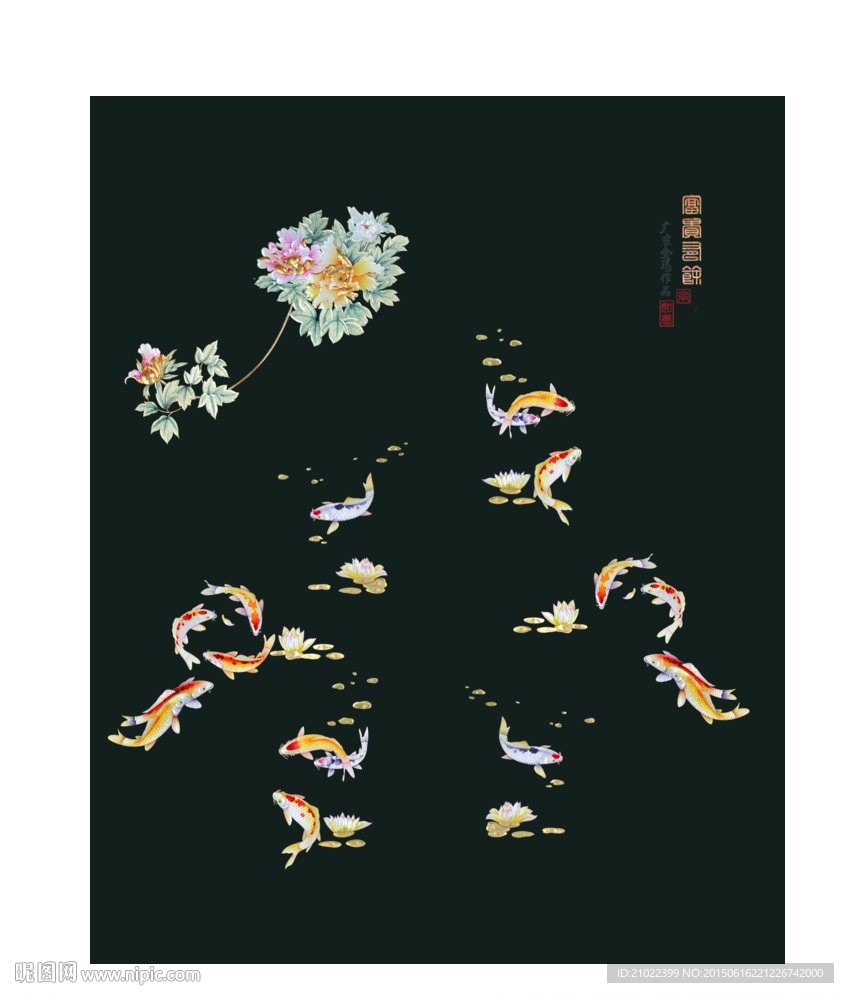 门花  暗花  高清分层