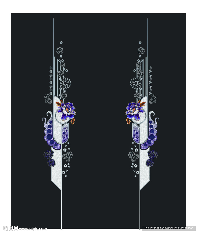 门花  暗花  高清分层