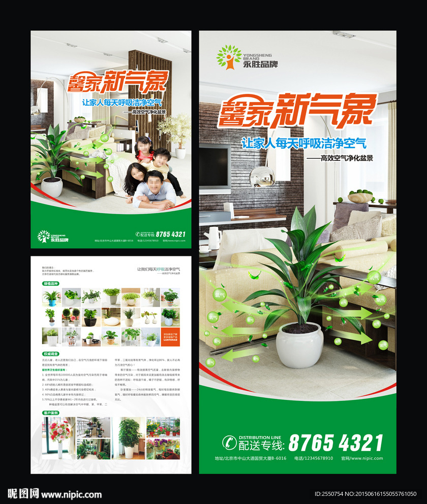 花卉广告  绿植广告