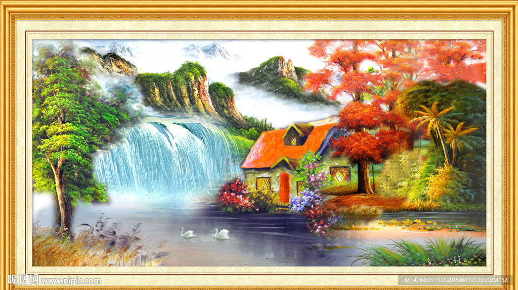 油画风景