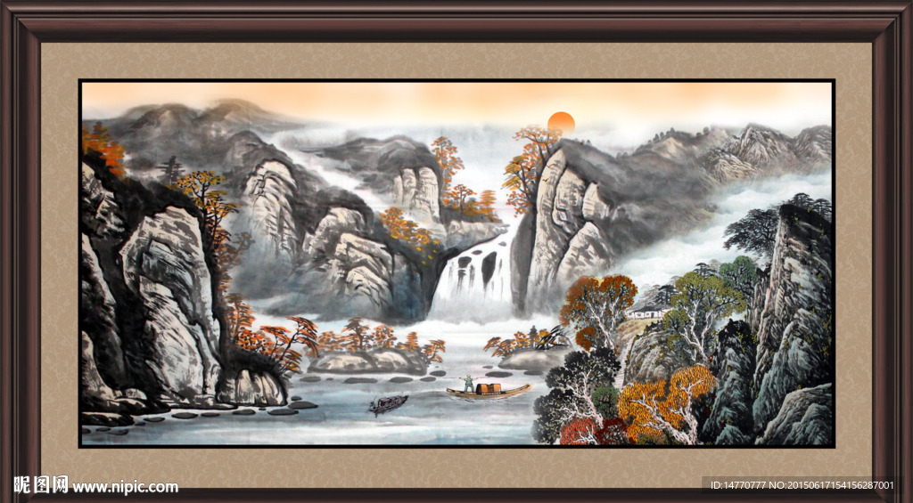 国画山水