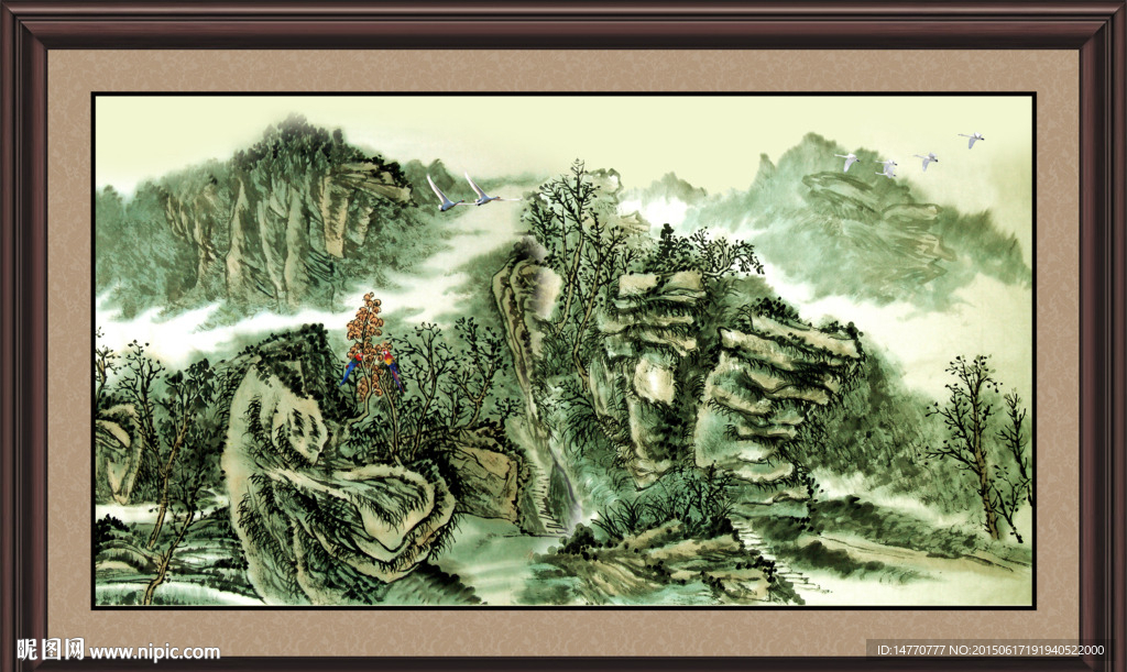国画山水