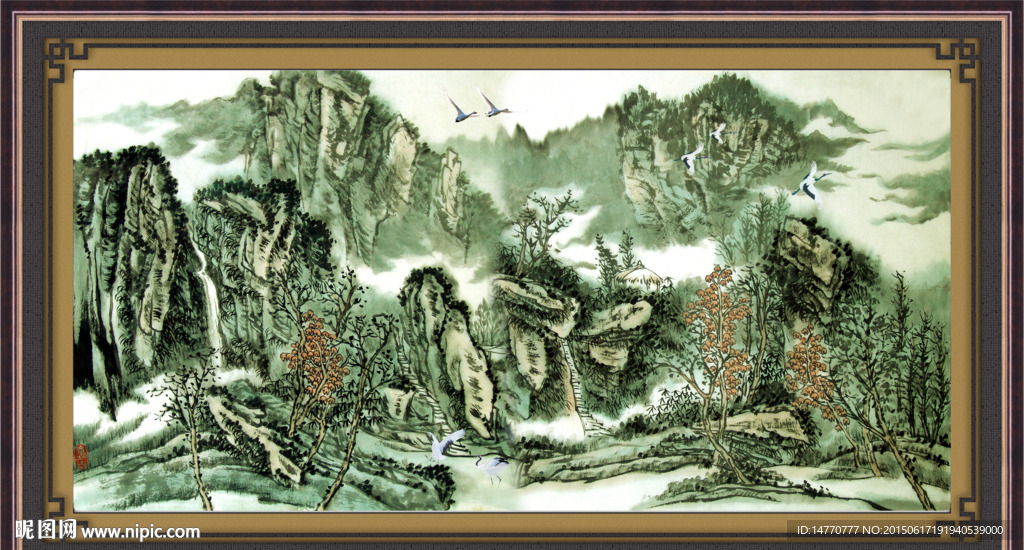 国画山水