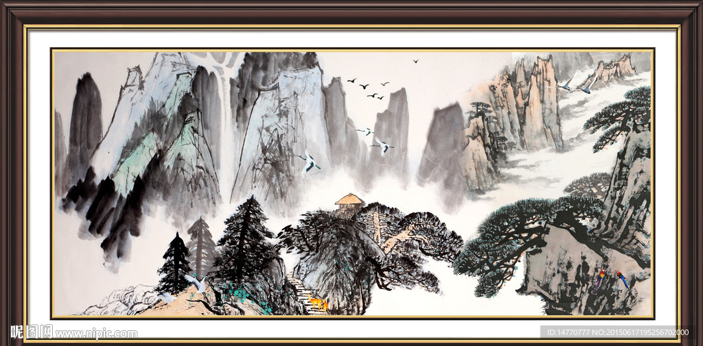 国画山水