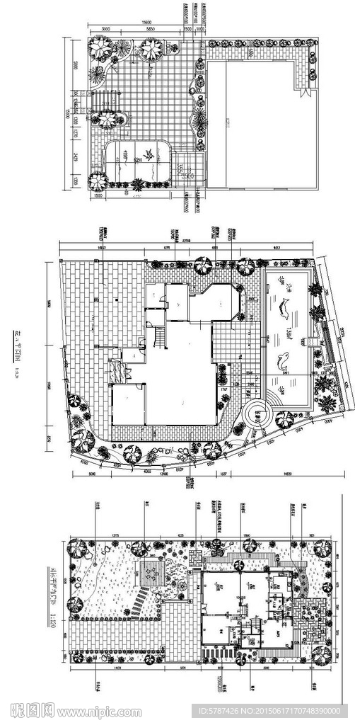 CAD 家居平面图