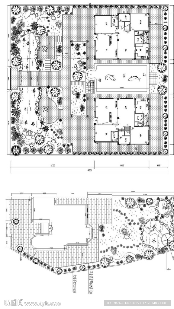 私家园林建筑设计CAD图纸