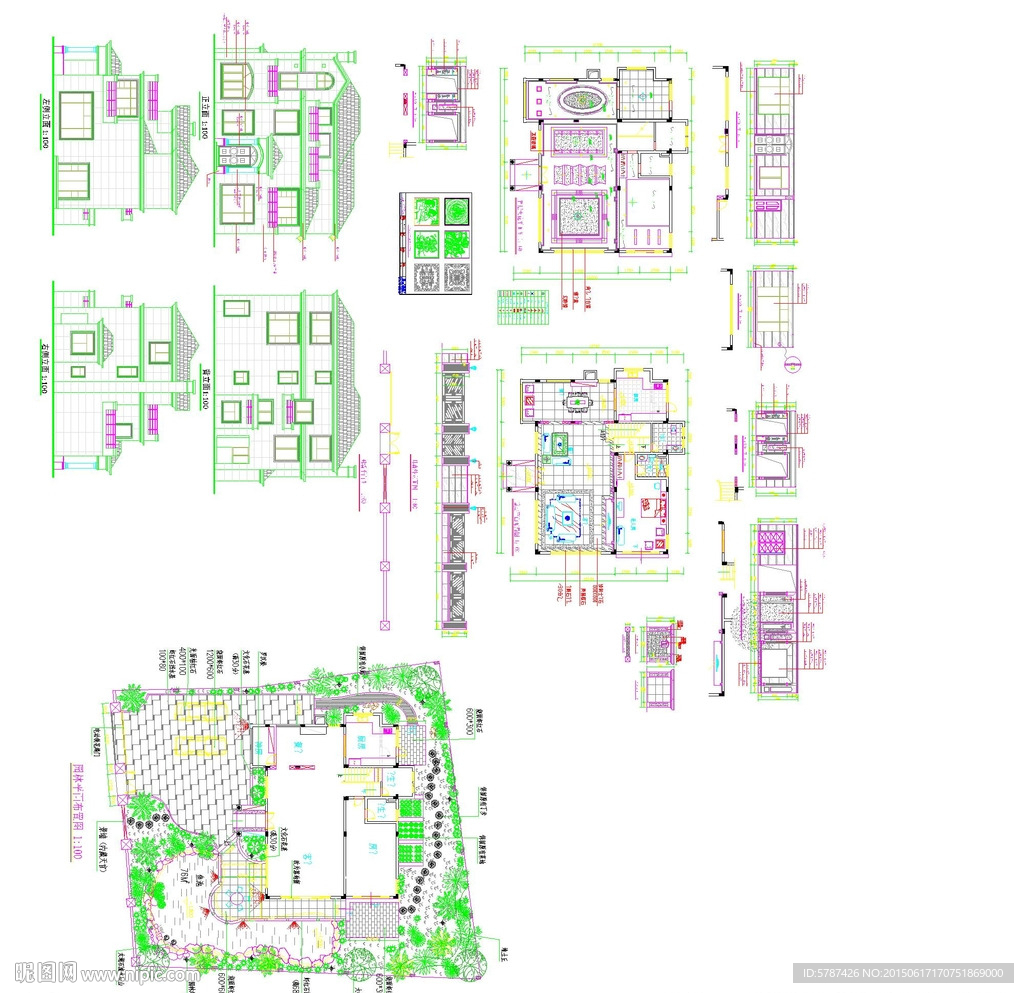 私家建筑CAD图纸