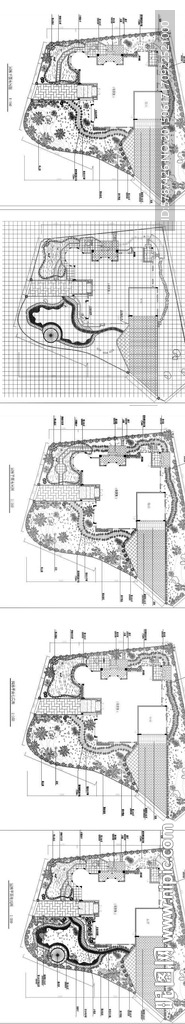家居建筑设计CAD图纸