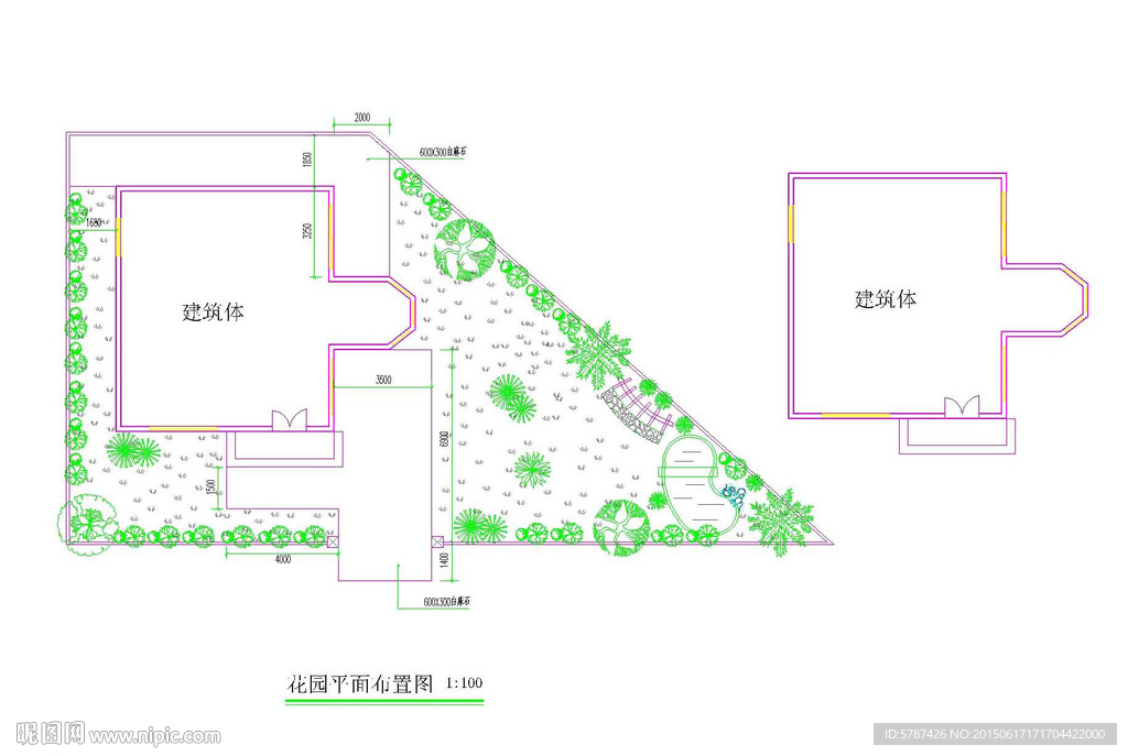 CAD私家园林建筑设计