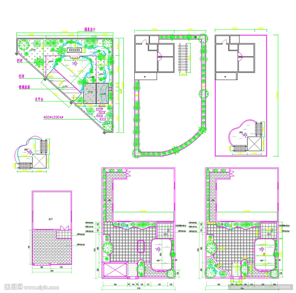 别墅建筑设计CAD图纸