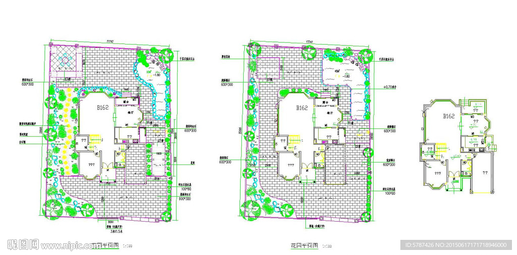 私家别墅建筑设计CAD图