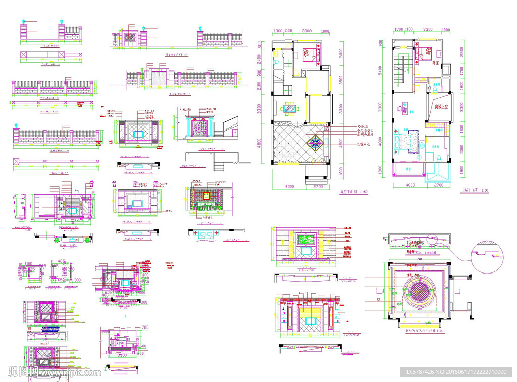 家居装饰CAD图纸设计