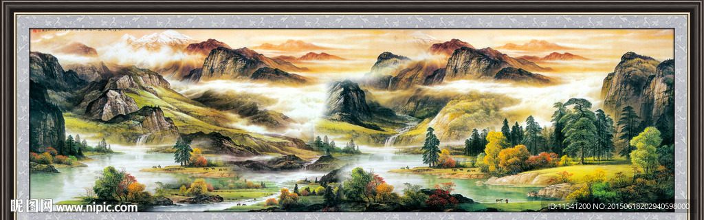 山水画