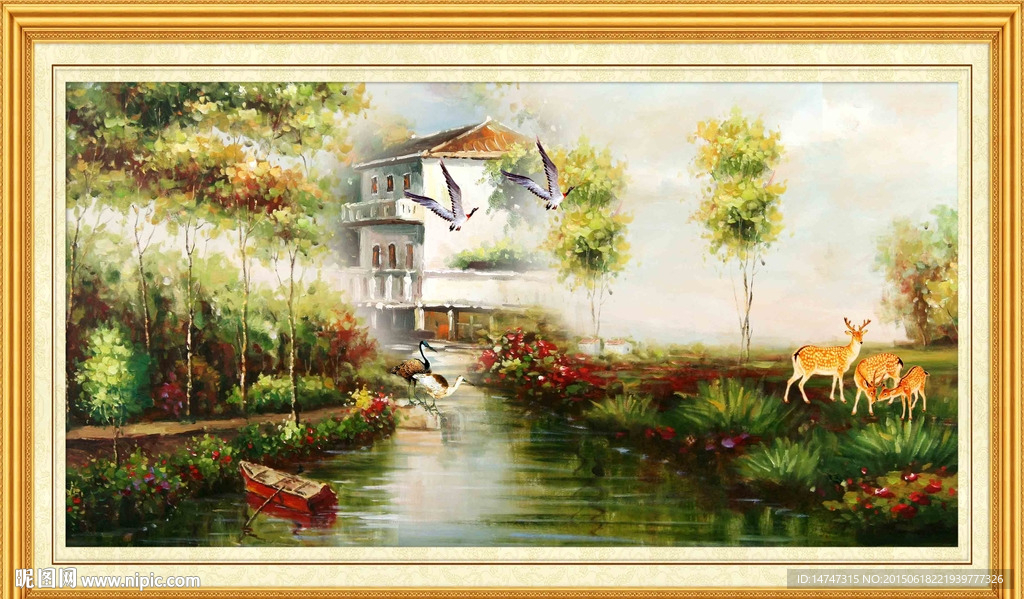 风景油画