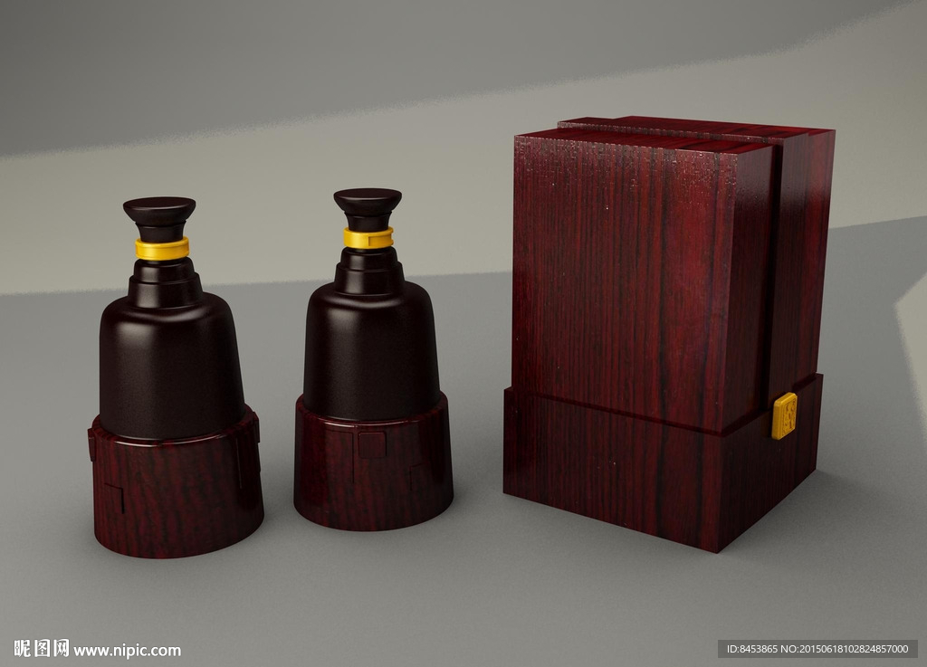 白酒包装效果图