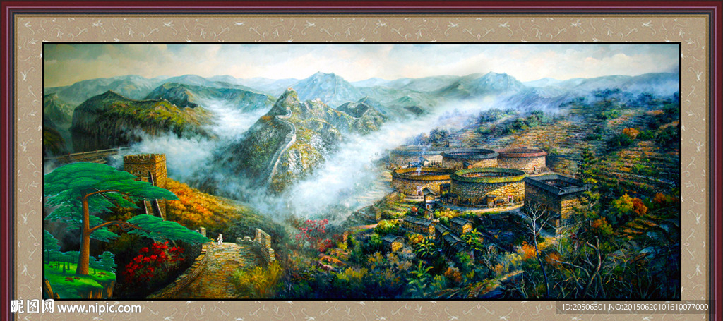 油画