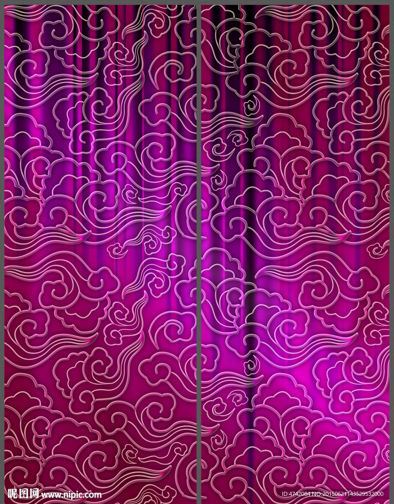 新古典花纹移门