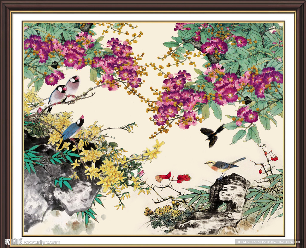 花鸟国画