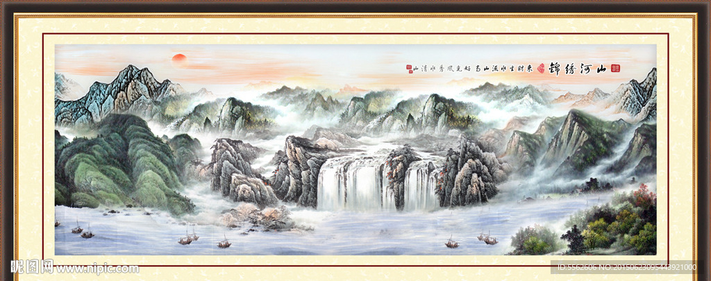 国画山水