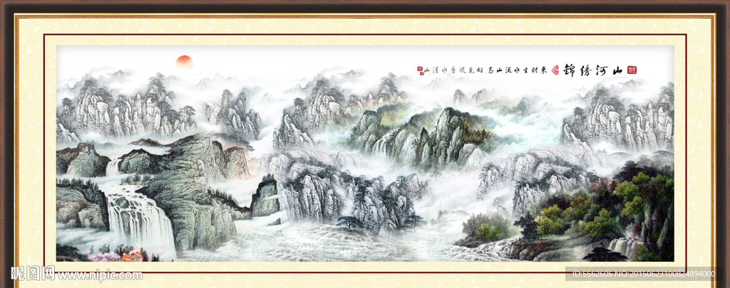 国画山水