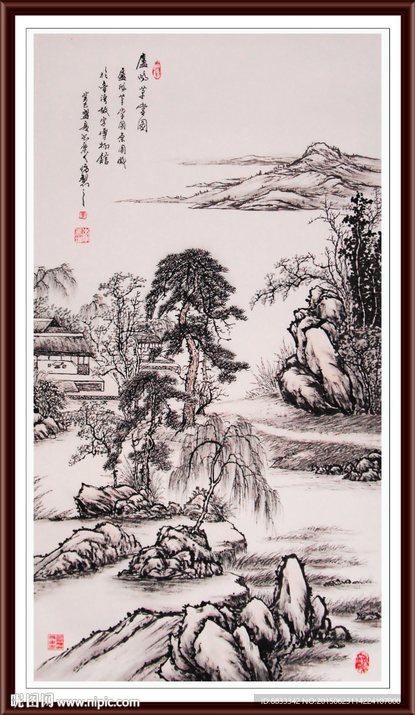 山水画
