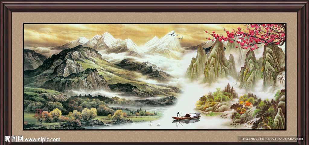 国画山水