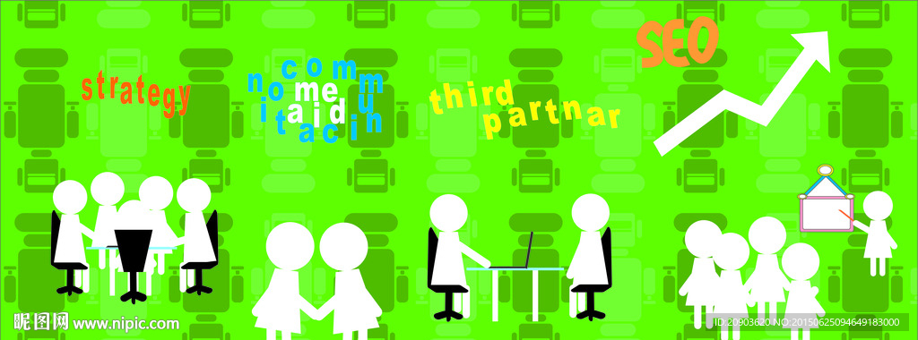 工作流程创意banner