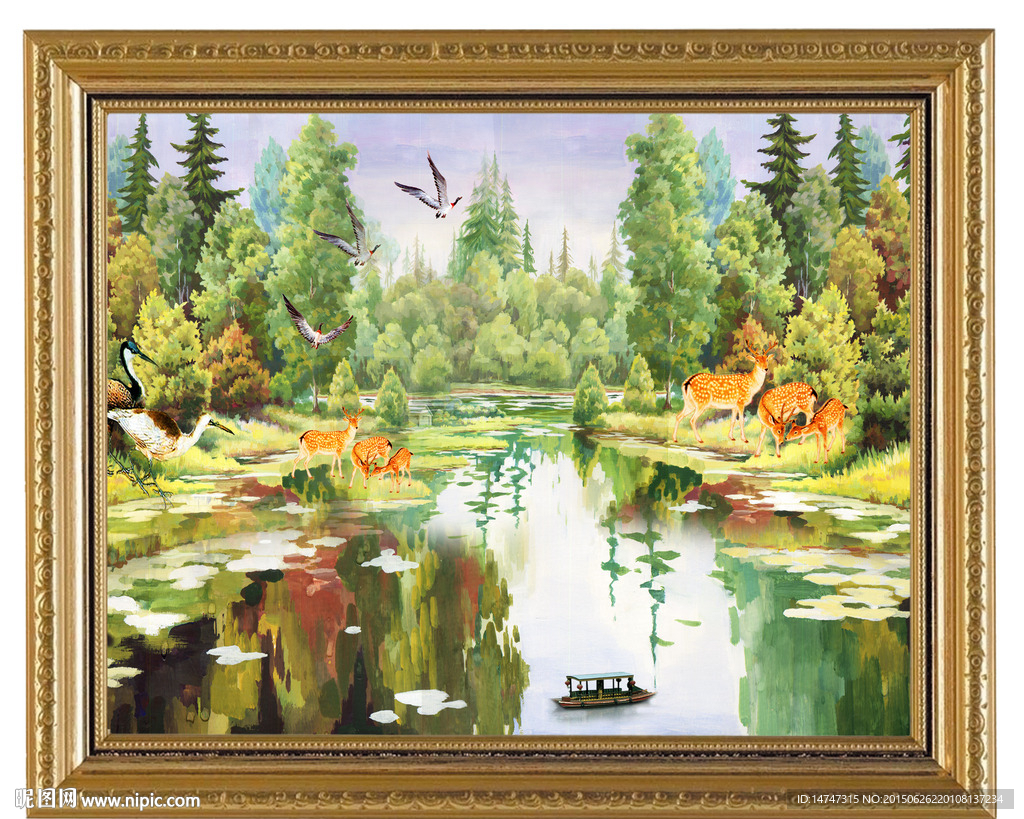 风景油画