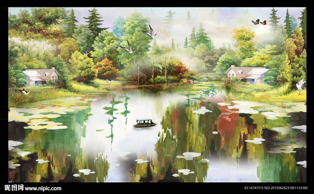 风景油画