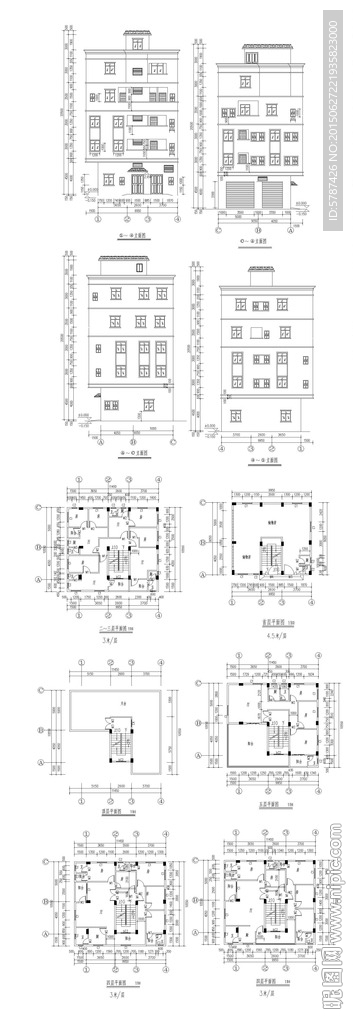 家居建筑CAD图纸