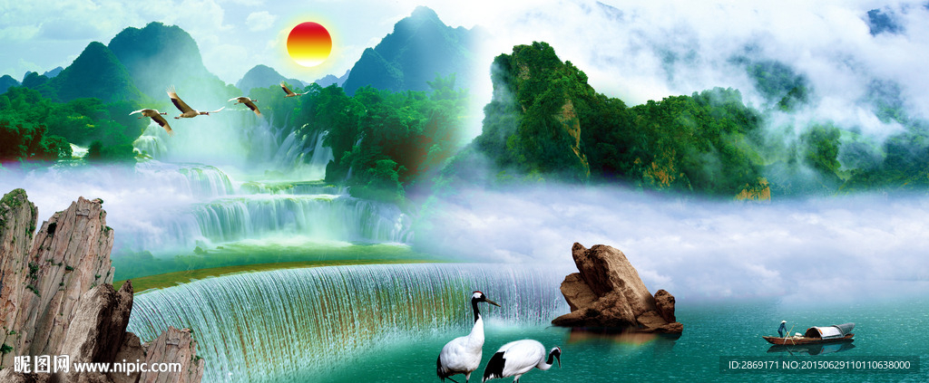 山水风景
