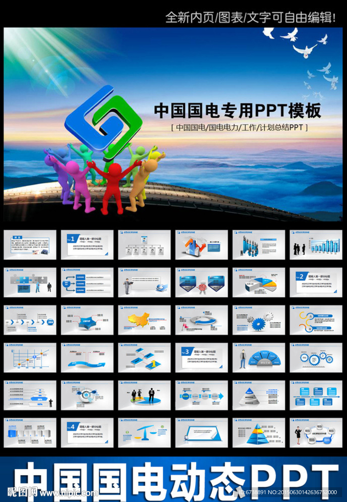 中国国电集团公司工作计划PPT