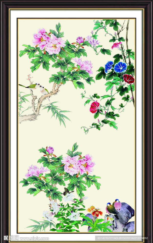 花鸟装饰