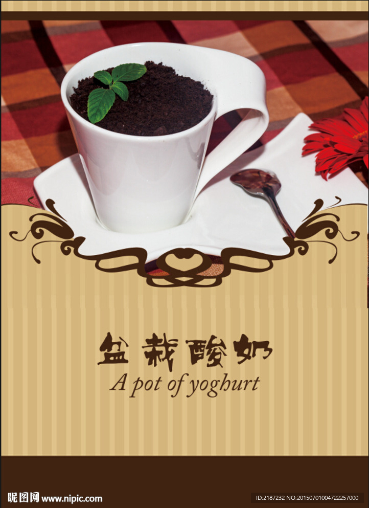 盆栽酸奶