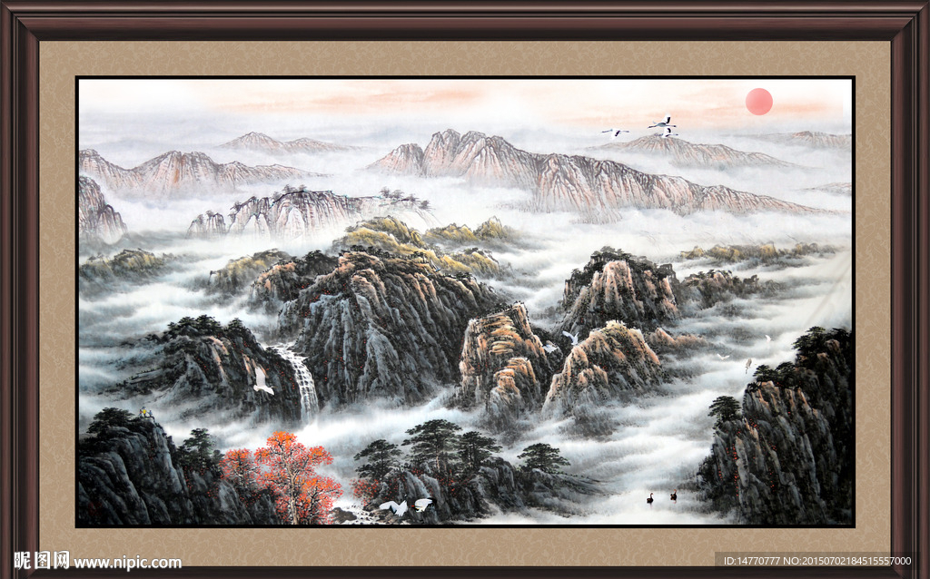 山水国画