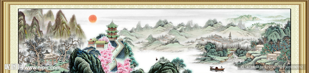 国画山水