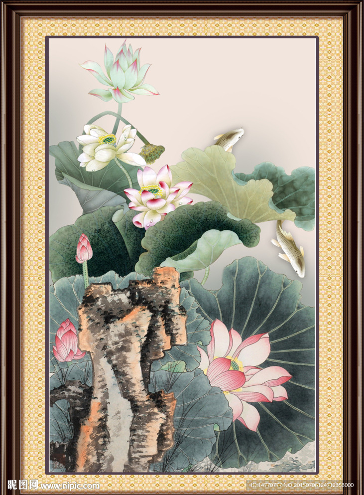 荷花图