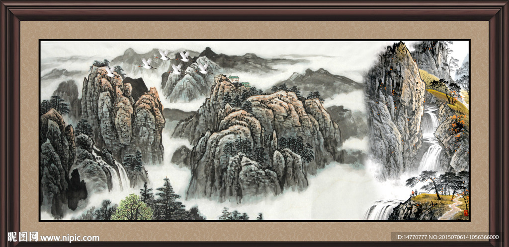 国画山水