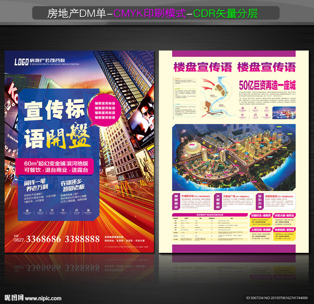 房地产DM单