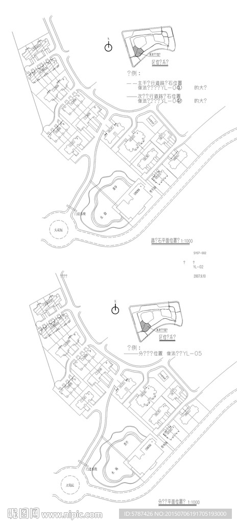 小区楼盘平面CAD图