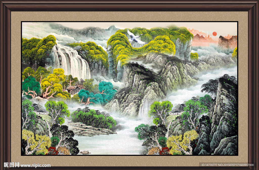 国画山水