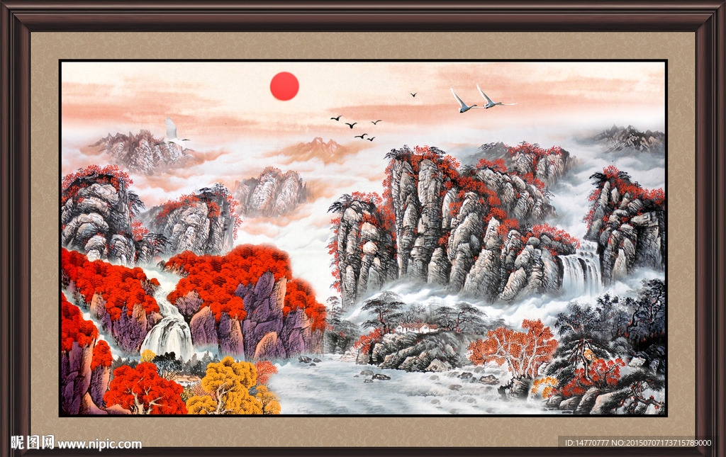 国画山水