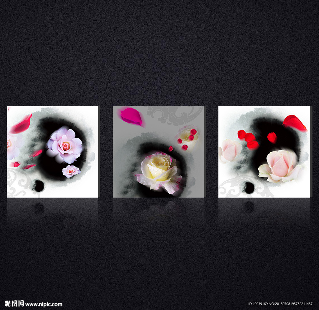 无框画