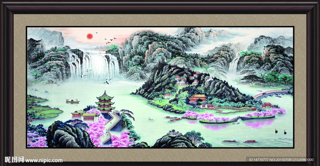 山水画