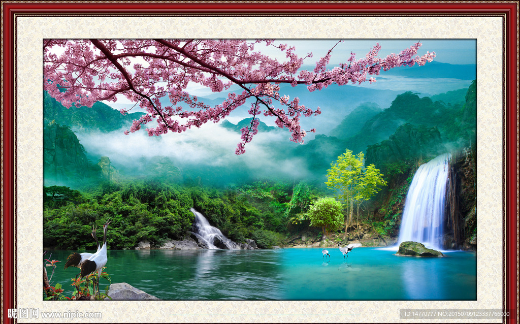 山水风景如画